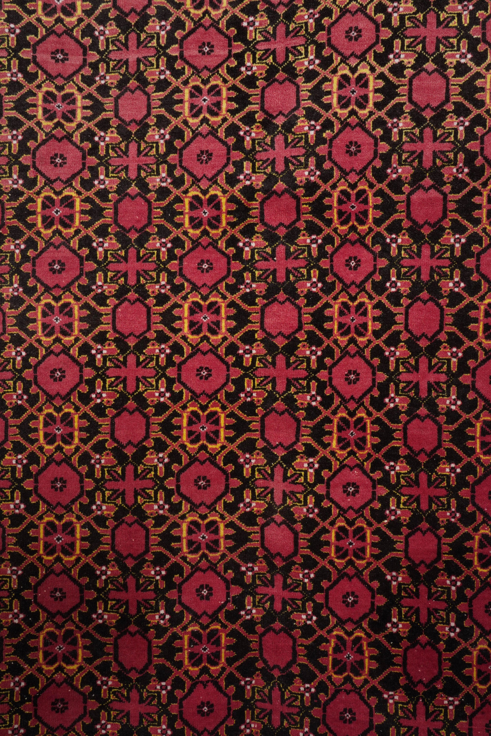 Tappeto Beshir, Ovest Turkestan, metà XX secolo, dimensioni 200x291 cm
