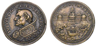 Stato Pontificio. Giulio II (giuliano della Rovere), 1503-1513. Medaglia di Restituzione Coniata ...