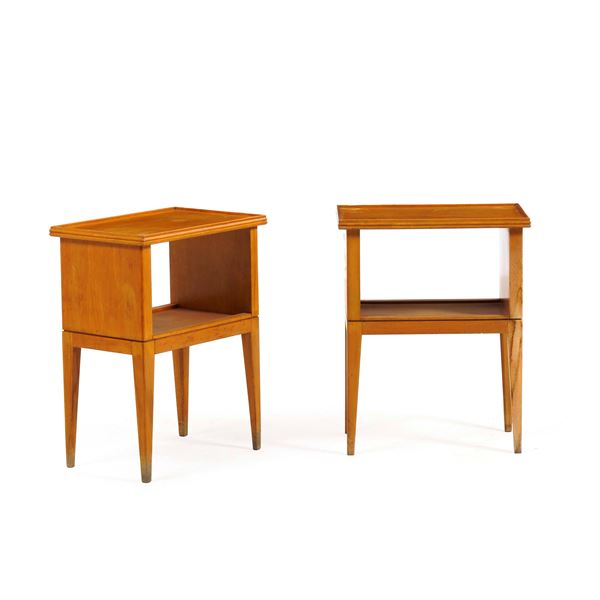 Coppia di comodini. XX secolo