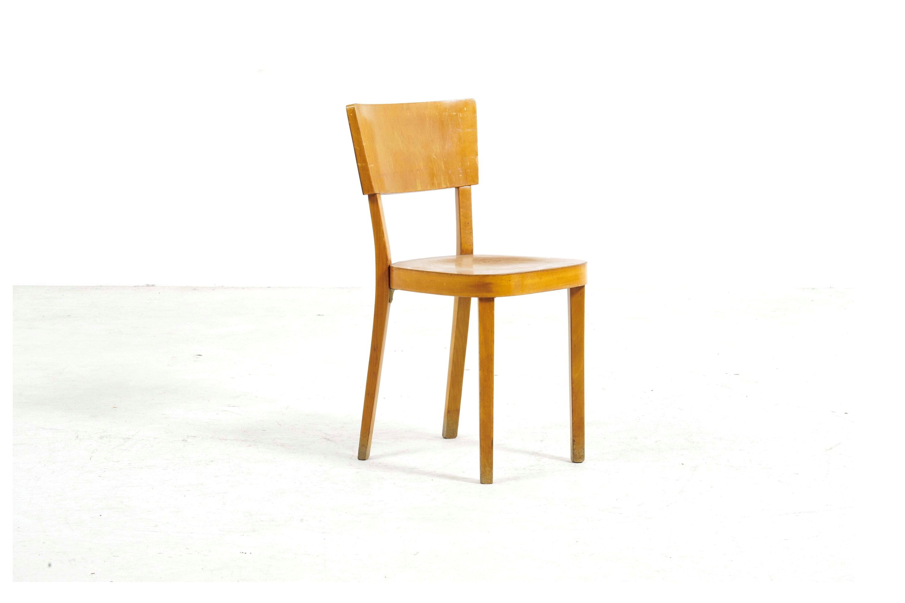 Scrivania in Legno a Due Cassetti con Sedia
