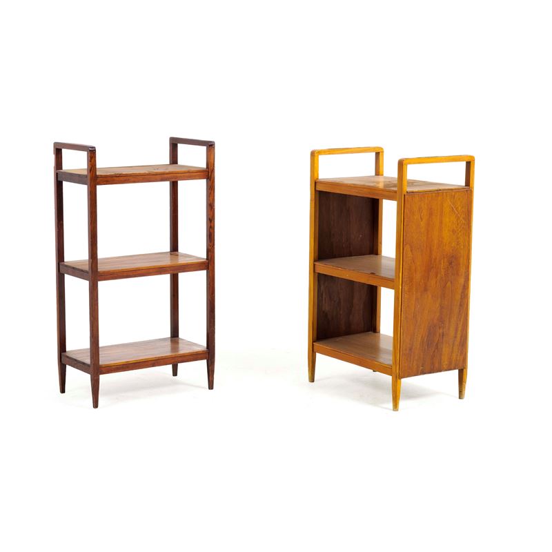 Lotto composto da due librerie diverse in legno  - Auction Antiques - Cambi Casa d'Aste