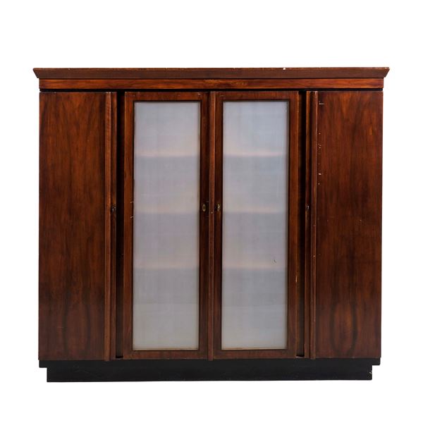 Mobile da ufficio a 4 ante in vetro