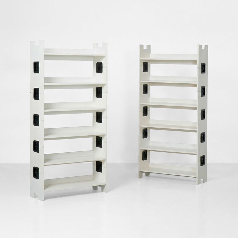 BBB Bonacina : Due librerie componibile  - Asta Design Lab - Cambi Casa d'Aste