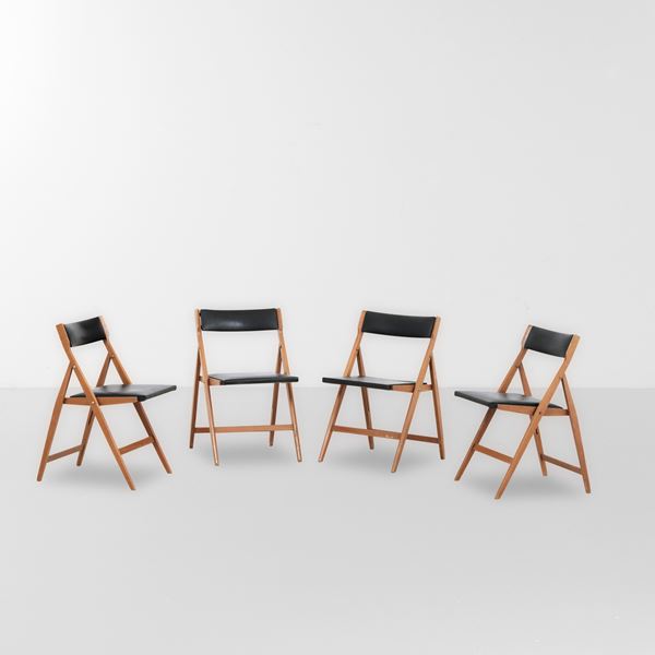 Quattro sedie pieghevole mod. 320 Eden