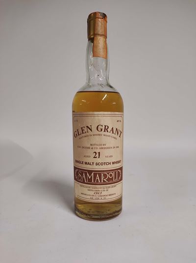Glen Grant 21 Years Old 1963 Samaroli, Single Malt Scotch Whisky