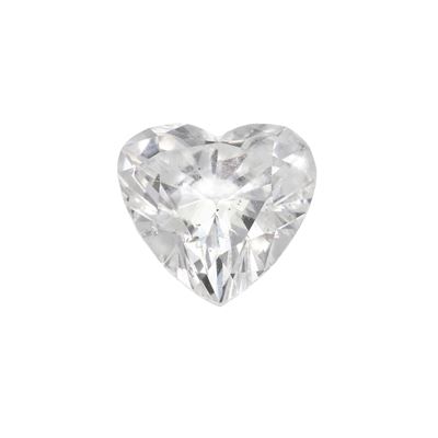 Diamante Taglio Cuore di Ct 2.08, Colore D, Caratteristiche Interne Si2, Fluorescenza Forte Azzur...