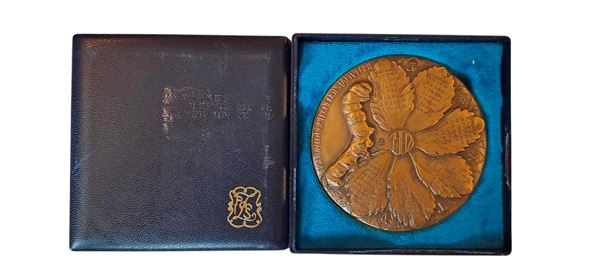Italia 1981. Medaglia in bronzo (gr. 315)