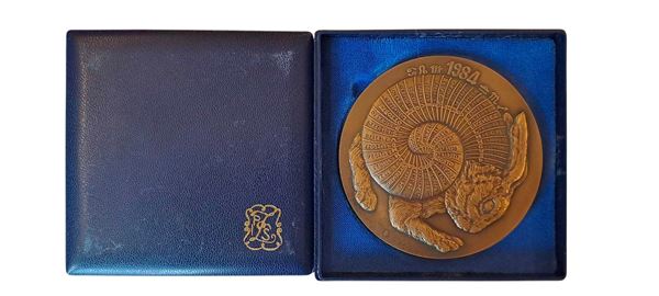 Italia 1983. Medaglia in bronzo (gr. 275)