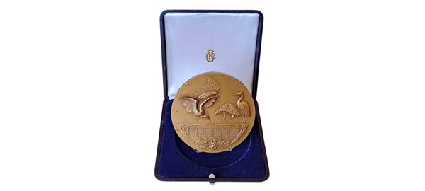 Italia 1984. Medaglia in bronzo (gr. 275)