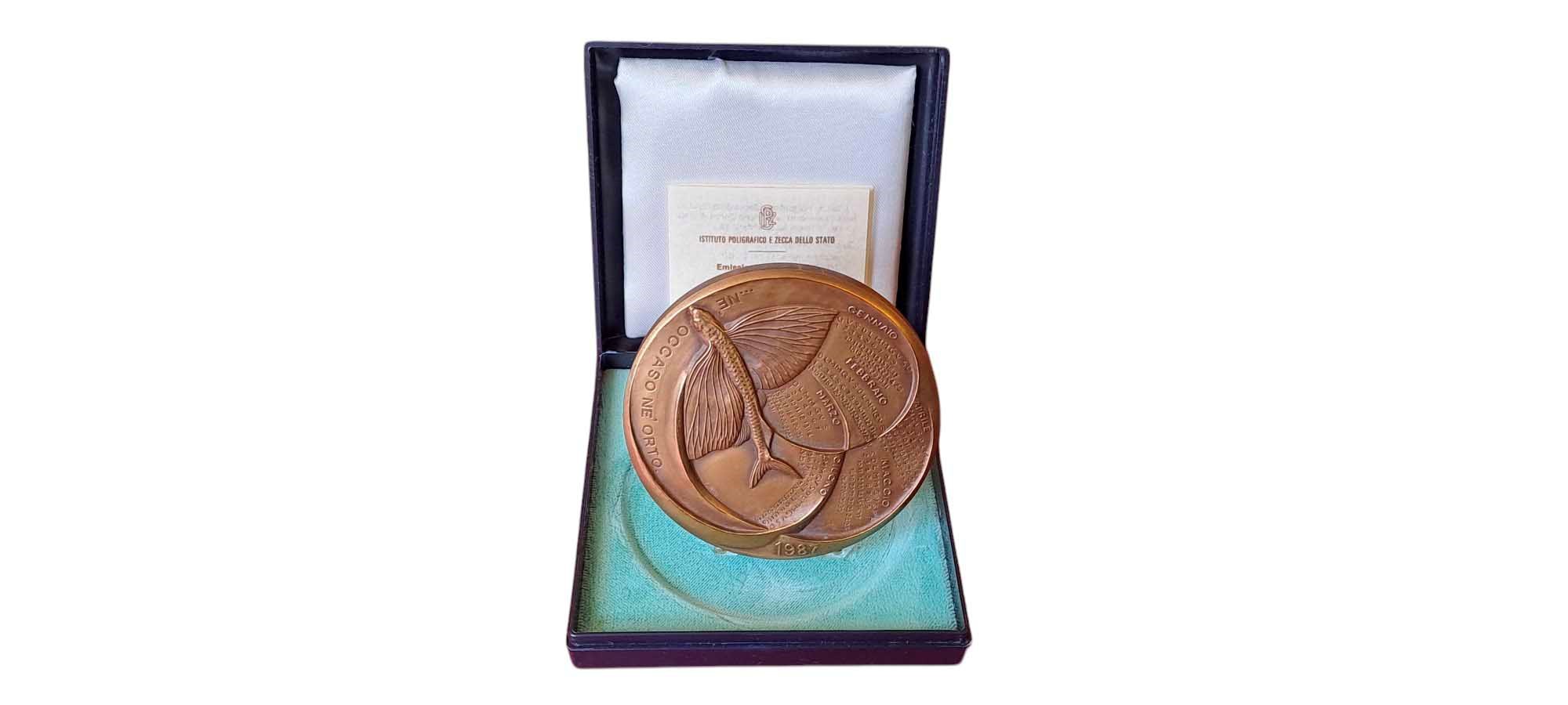 Italia, Medaglia in bronzo, Anno 1986