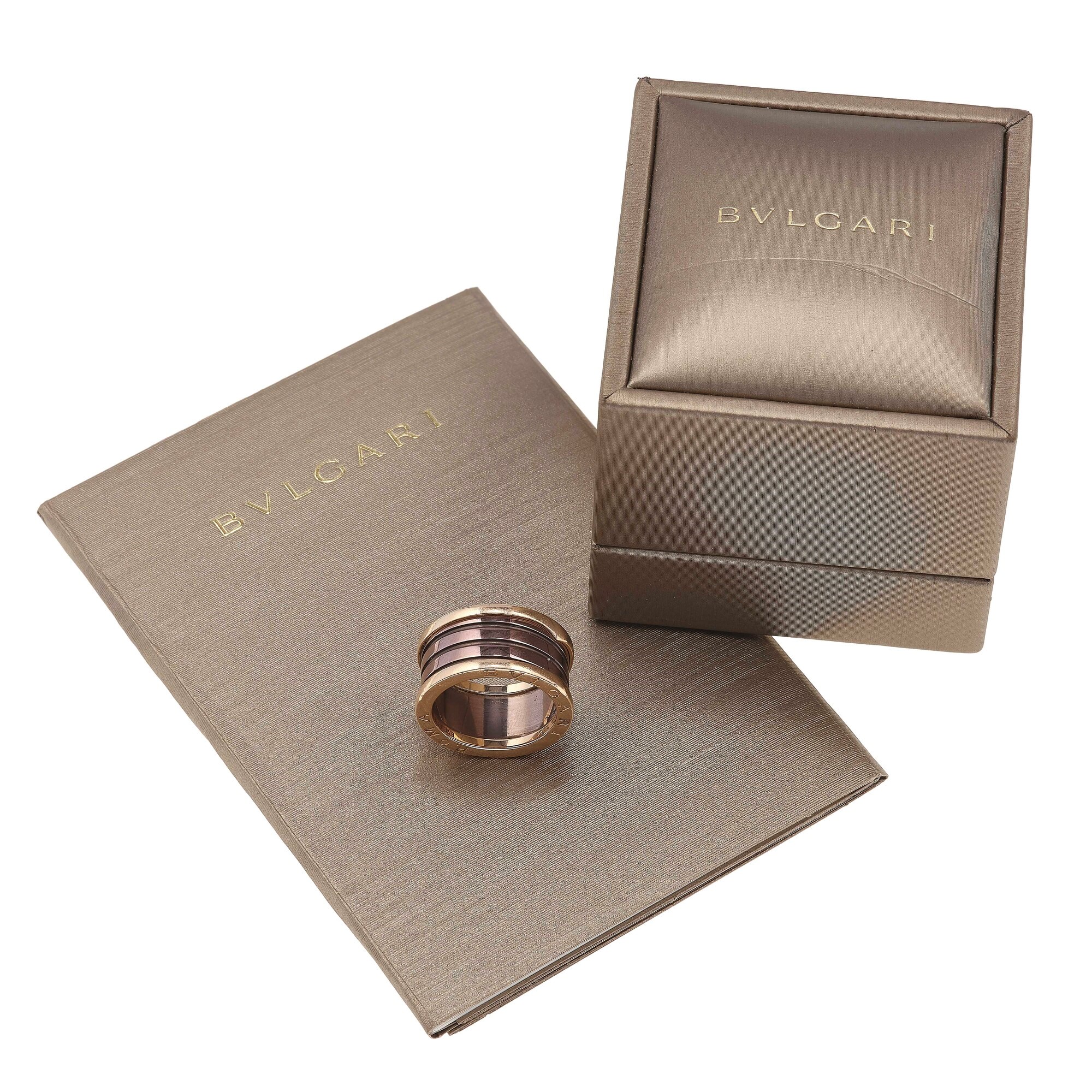 Bulgari. Anello "b.zero1" Roma