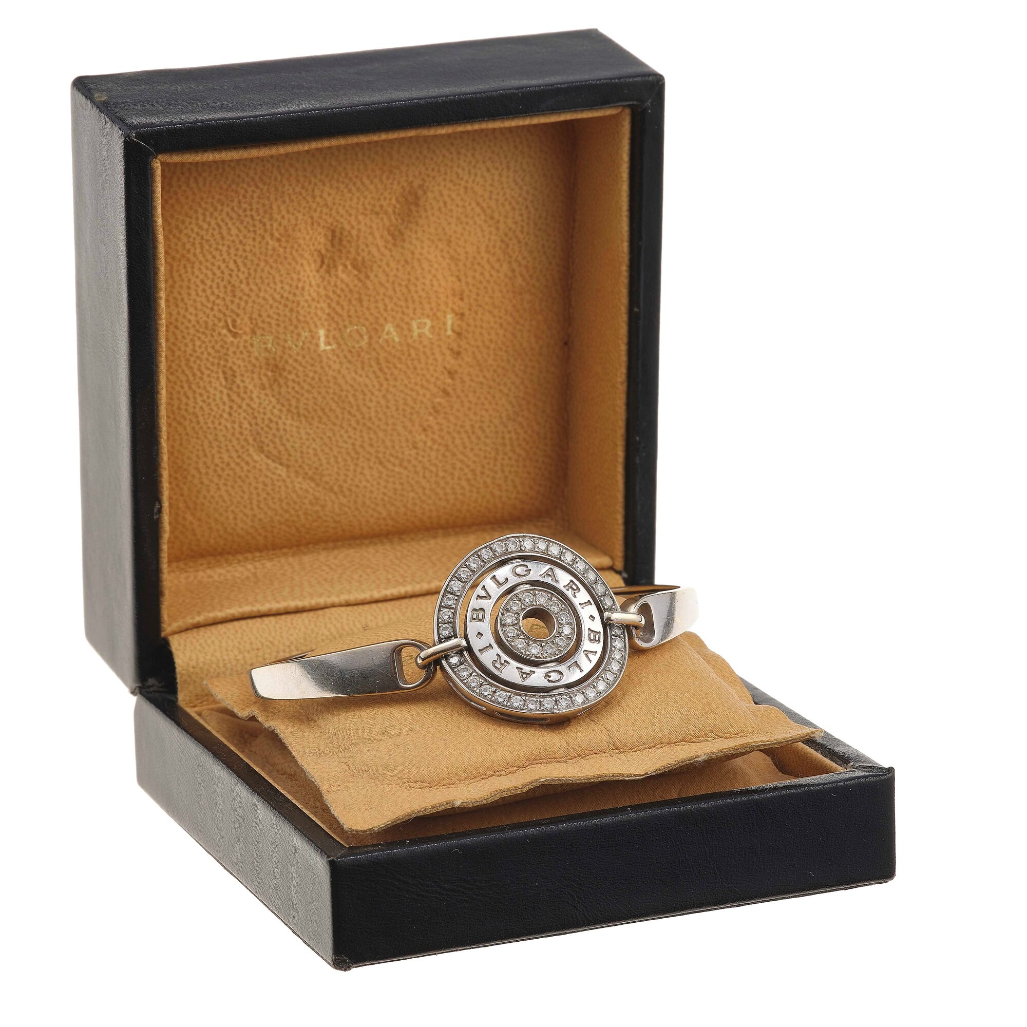 Bulgari. Bracciale Rigido “astrale” con Diamanti