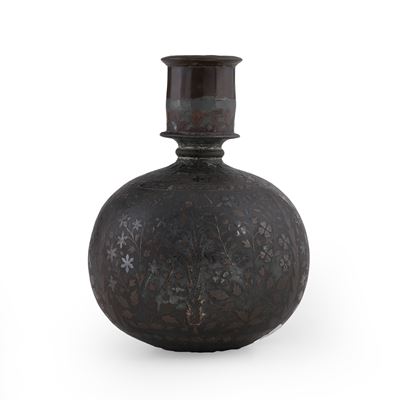 Base di Pipa in Bronzo. XVII-XVIII Secolo