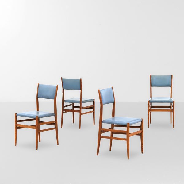 Gio Ponti - Quattro sedie mod. Leggera