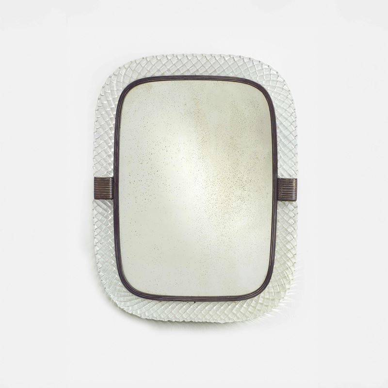 Carlo Scarpa : Specchio a parete.  - Asta Fine Design - Cambi Casa d'Aste