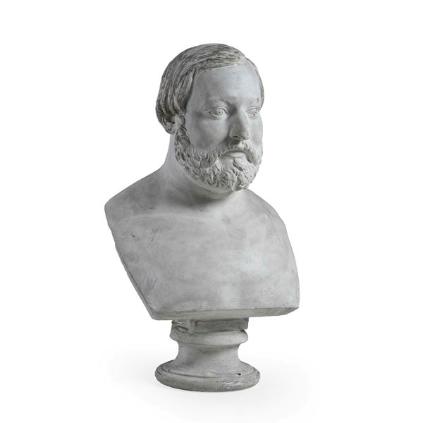 Busto di gentiluomo (Thiers, Ministro francese). XX secolo