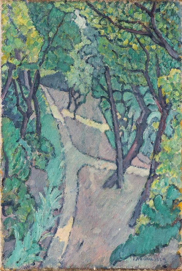 Piero Marussig - Nel parco