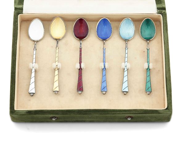 Sei cucchiaini. Danimarca XX secolo