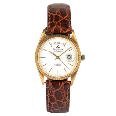 Day-Date ref. 6194 in oro giallo 18k con quadrante bianco e datario a ore tre
