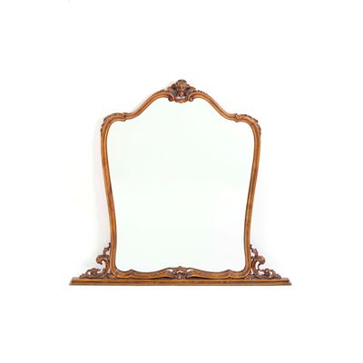 Specchiera da Comò in Legno Dorato. XX Secolo