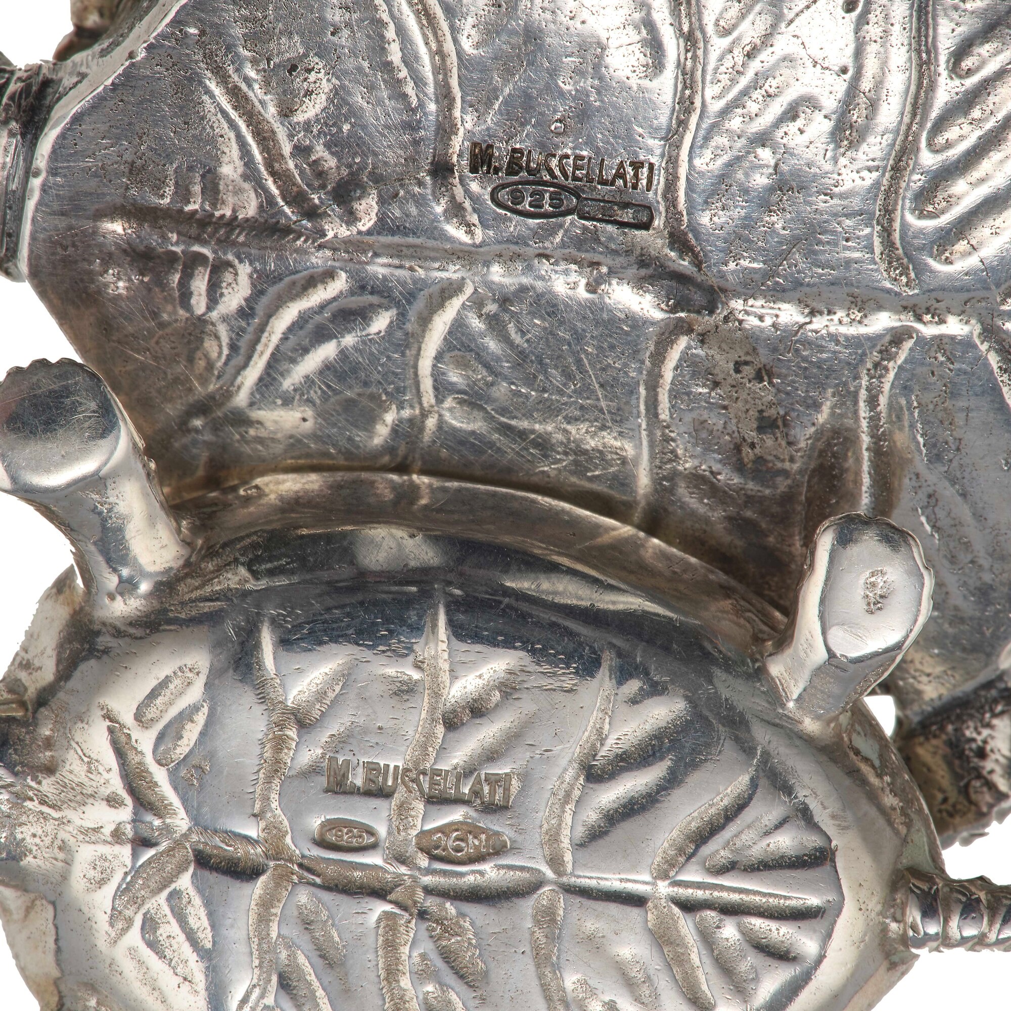 M. Buccellati. Lotto Composto da Tre Scatole "tartaruga"