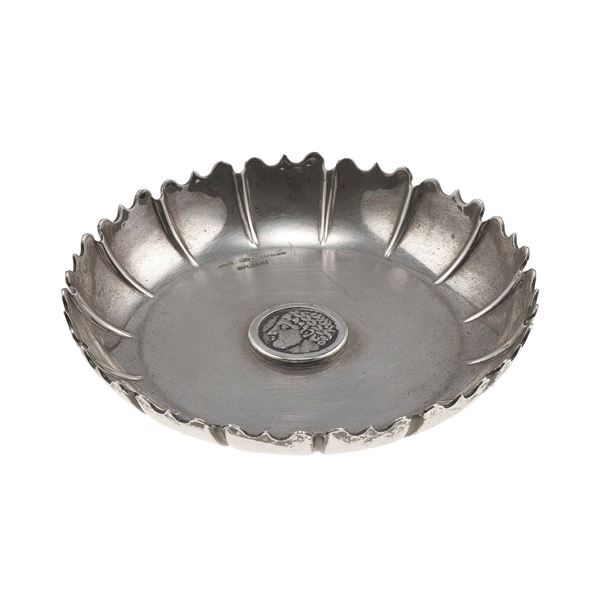 Small silver 925 plate. Signed Bulgari