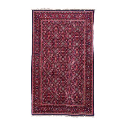 Tappeto Veramin, Persia, metà XX secolo, cm 226 x 138, con decoro herati
