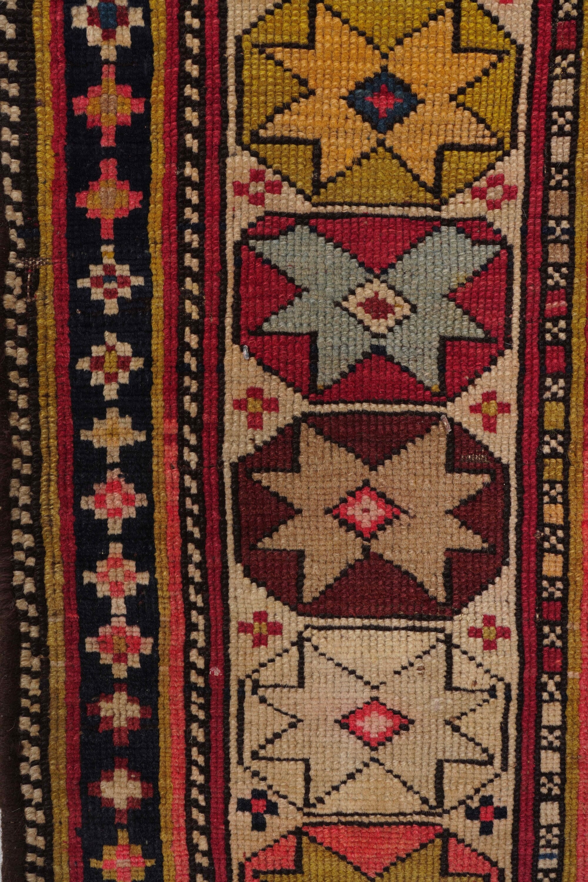 Tappeto Shirvan, Baku, Caucaso, fine XIX - inizio XX secolo, 313x135 cm