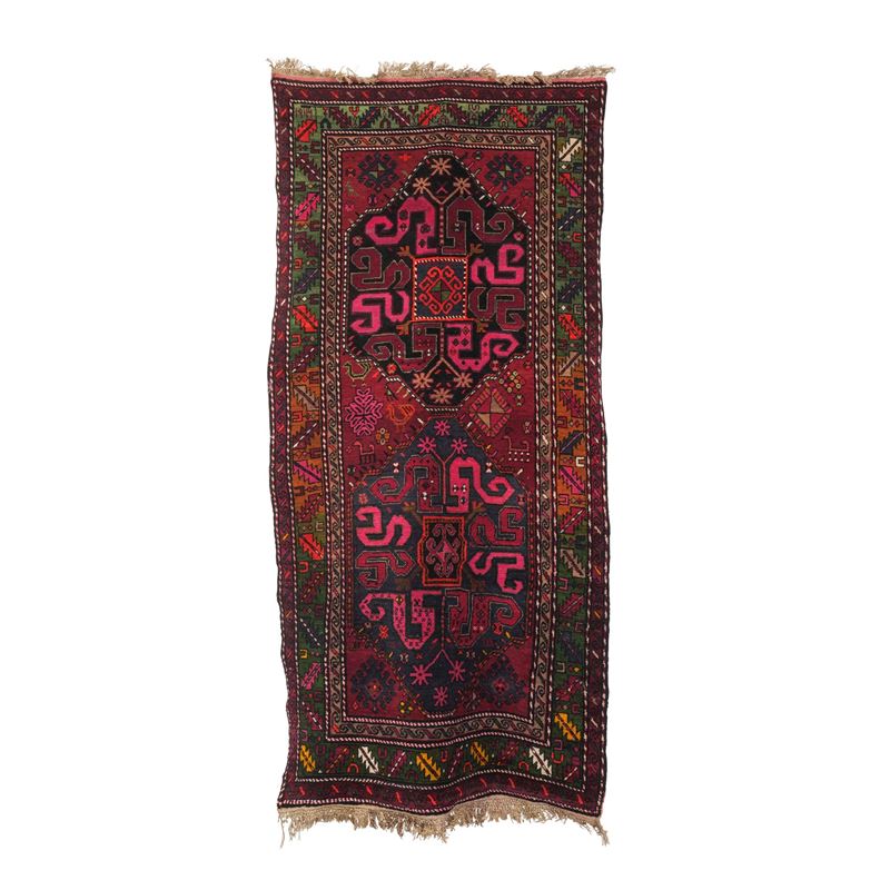 Passatoia Caucaso orima metà XX secolo  - Asta Tappeti Antichi - Cambi Casa d'Aste