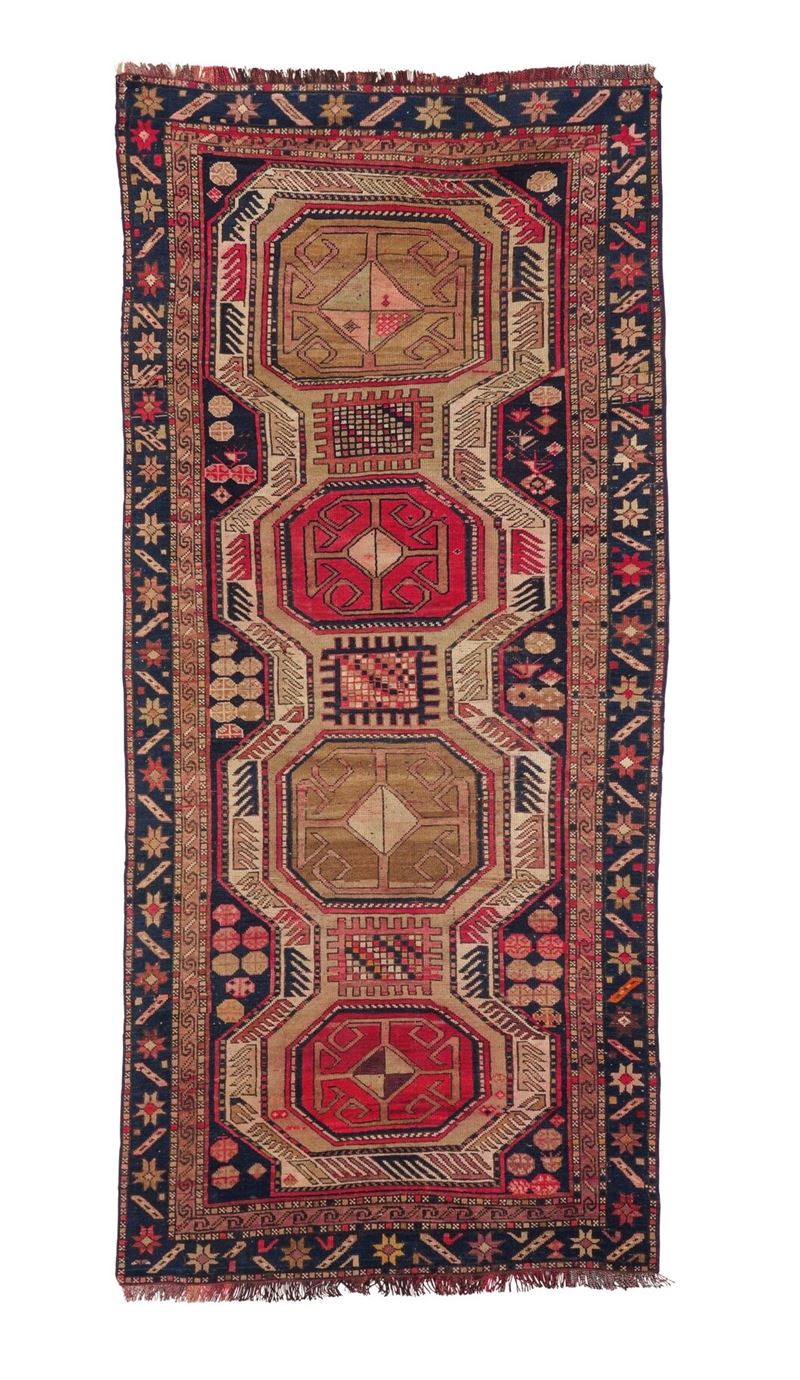 Tappeto Caucaso inizio XX secolo  - Auction Antique carpets - Cambi Casa d'Aste