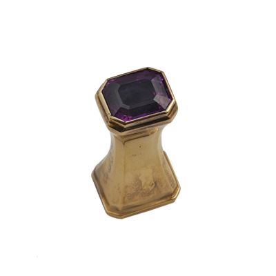 Sigillo con ametista in argento 925