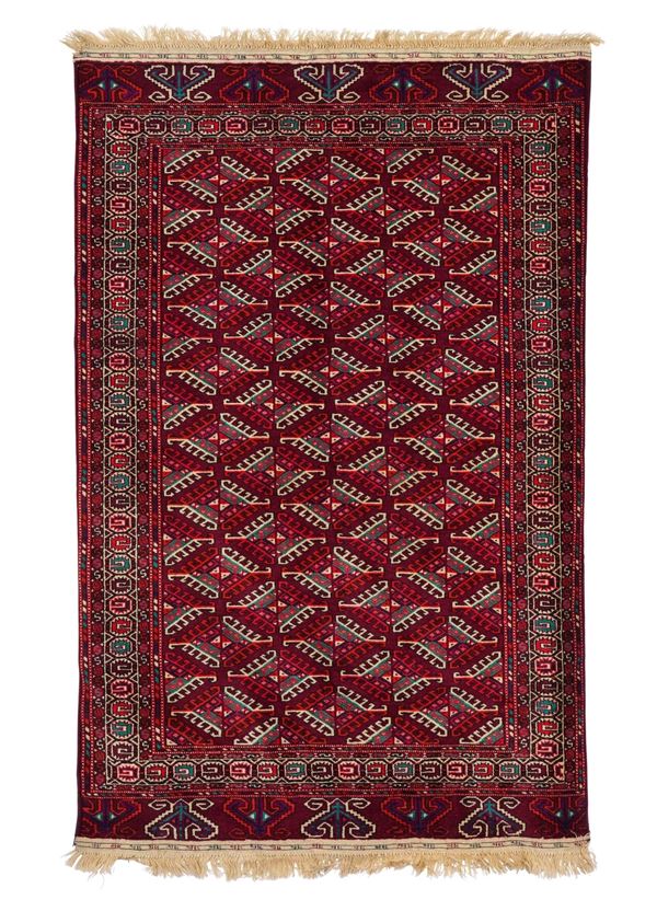 Tappeto Yomut, Turkestan occidentale XX secolo