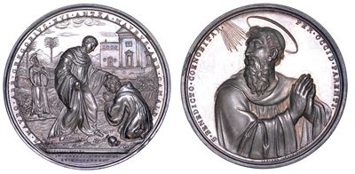 Stato Pontificio. Gregorio XVI (bartolomeo Alberto Cappellari), 1831-1846. Medaglia in Argento 18...