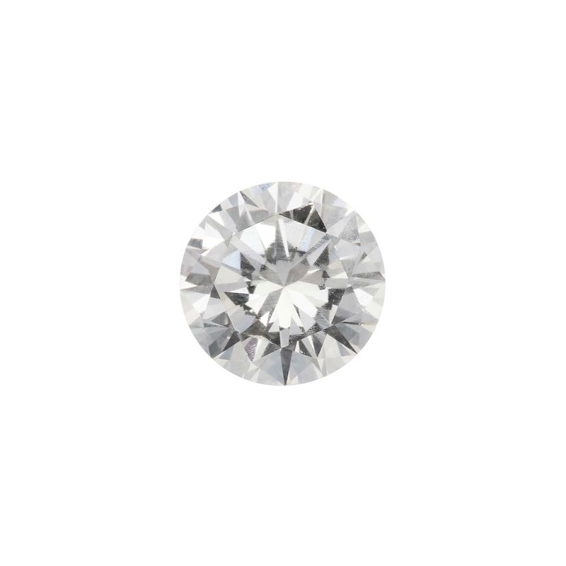 Diamante taglio brillante di ct 1.55, colore K, caratteristiche interne VS2 , fluorescenza debole, gialla  - Auction Fine Jewellery - Cambi Casa d'Aste