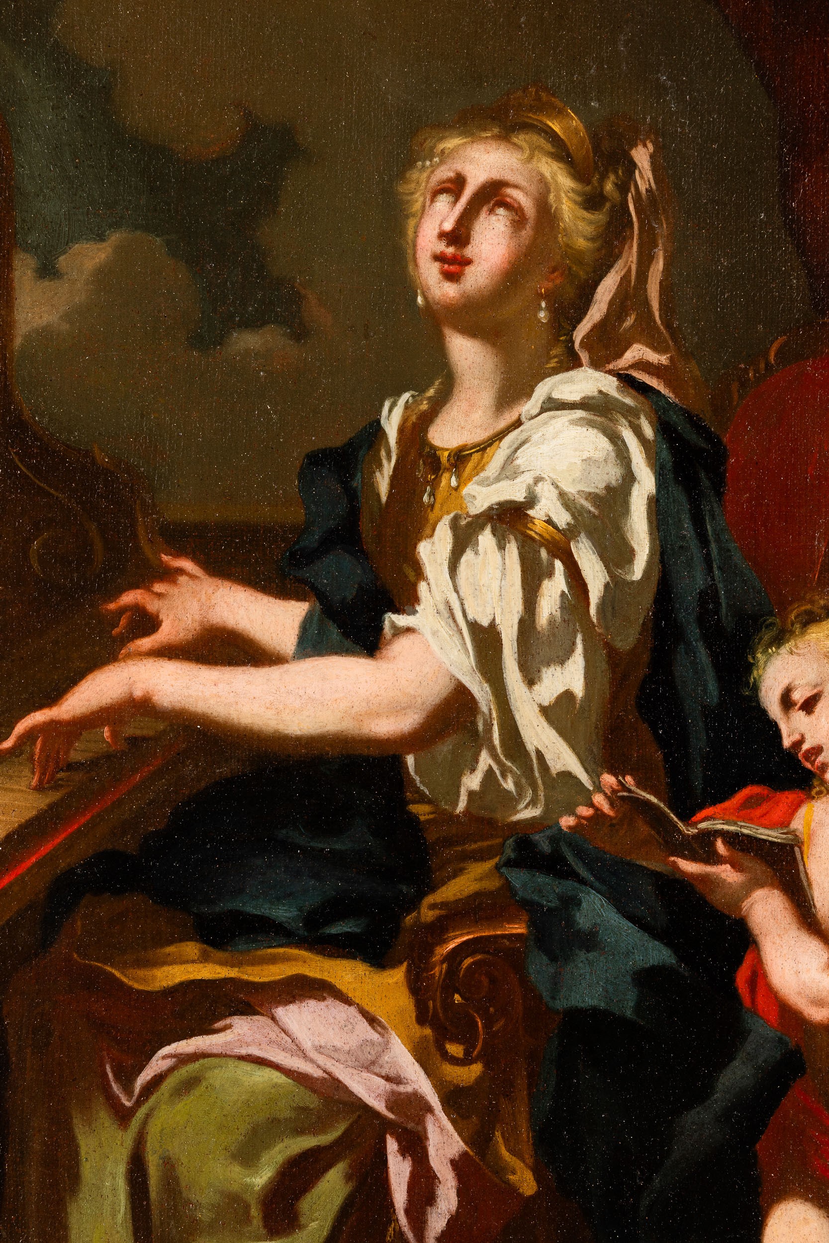 Sebastiano Conca - Santa Cecilia, olio su tela