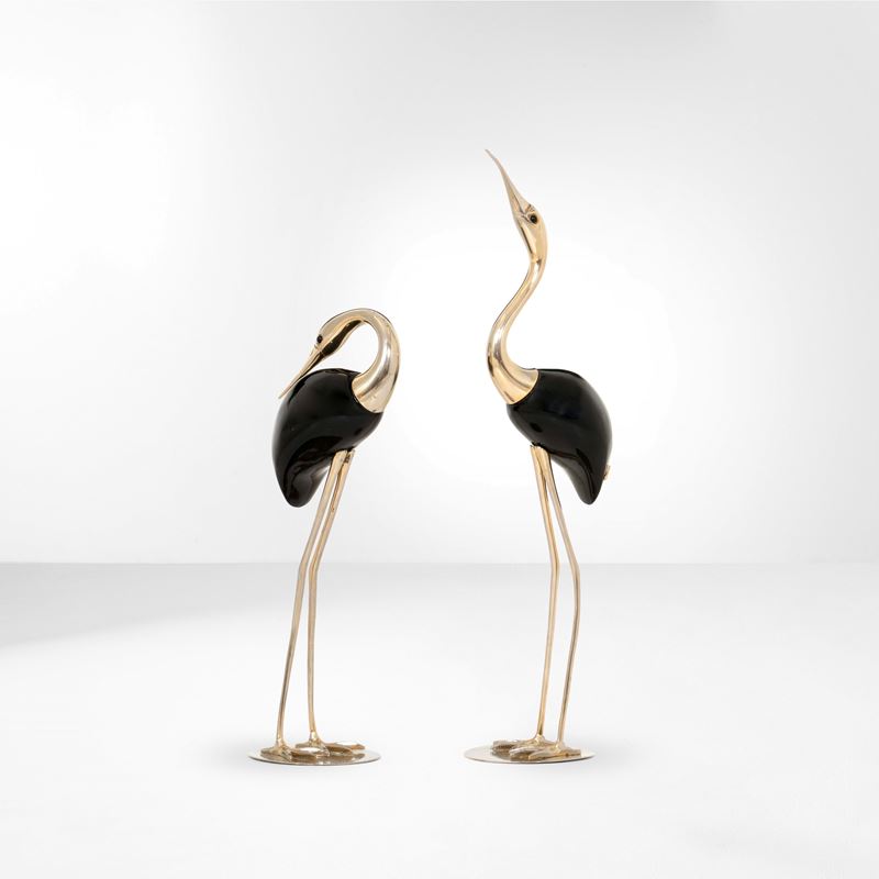 De Stijl Firenze : Due sculture a forma di uccelli  - Auction 20th century furnitures - Cambi Casa d'Aste