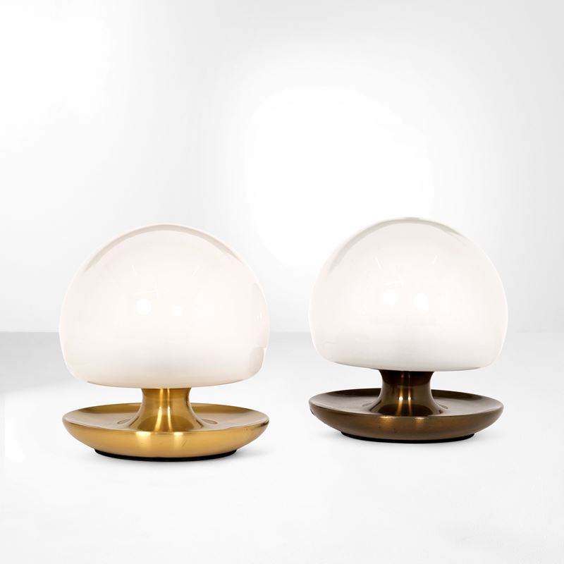 Due lampade da tavolo  - Auction Design Lab - Cambi Casa d'Aste