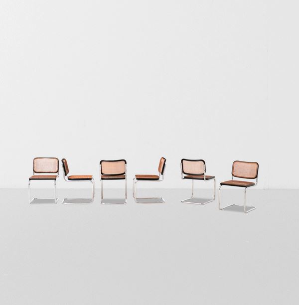 Sei sedie mod. B32 Cesca