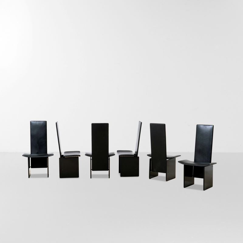 Kazuhide Takahama : Sei sedie mod. Rennie  - Auction Design - Cambi Casa d'Aste