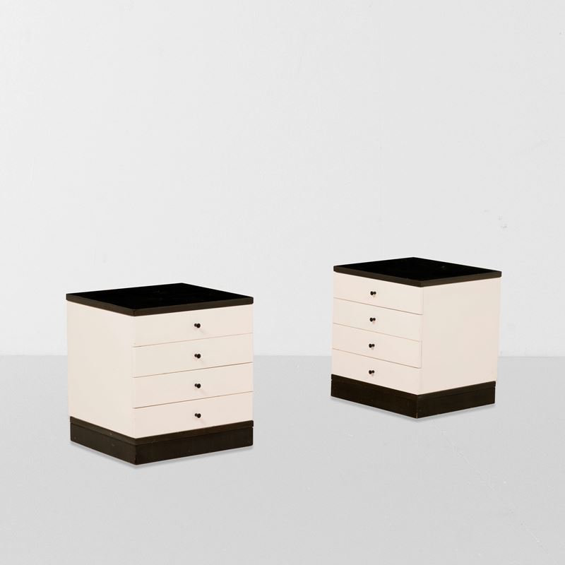 Ico Parisi : Due comodini della serie 540  - Auction Design - Cambi Casa d'Aste