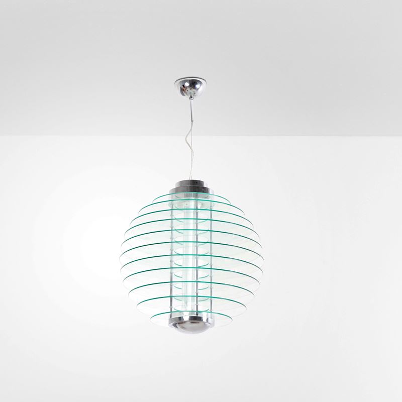 Gio Ponti : Lampada a sospensione mod. 0024  - Asta Design - Cambi Casa d'Aste
