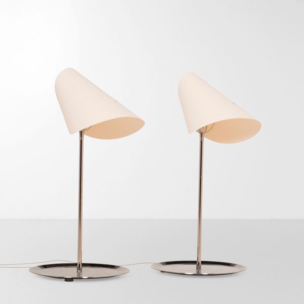 Due lampade da tavolo mod. Rue Férou