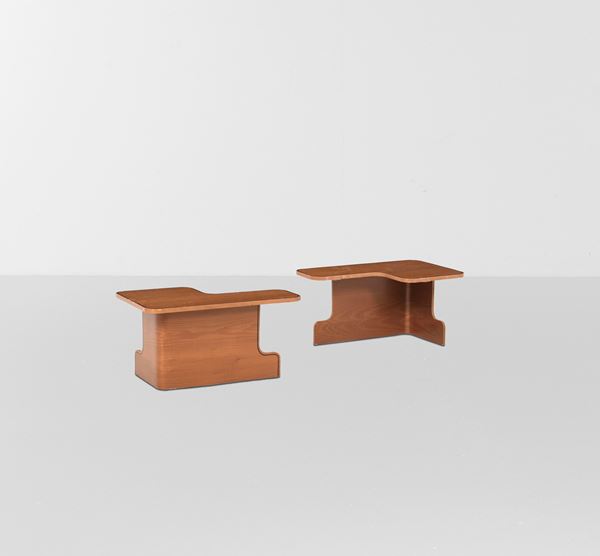Afra e Tobia Scarpa - Due tavoli bassi modulari