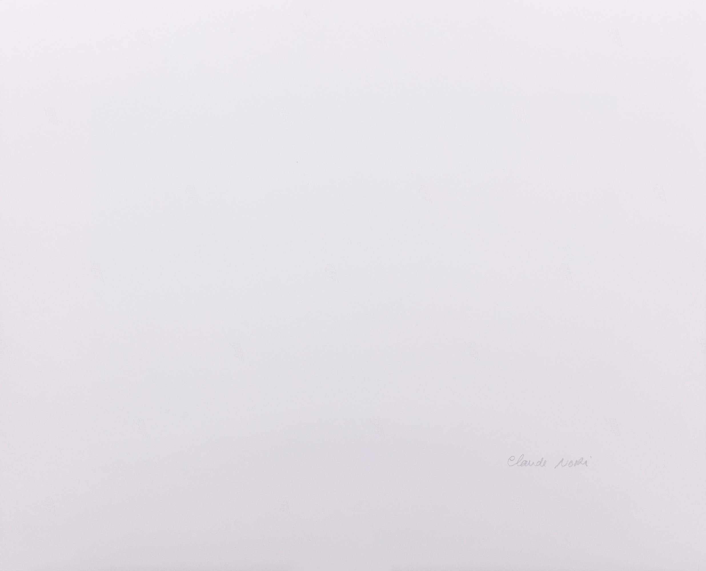Claude Nori, Claude Nori - Senza Titolo