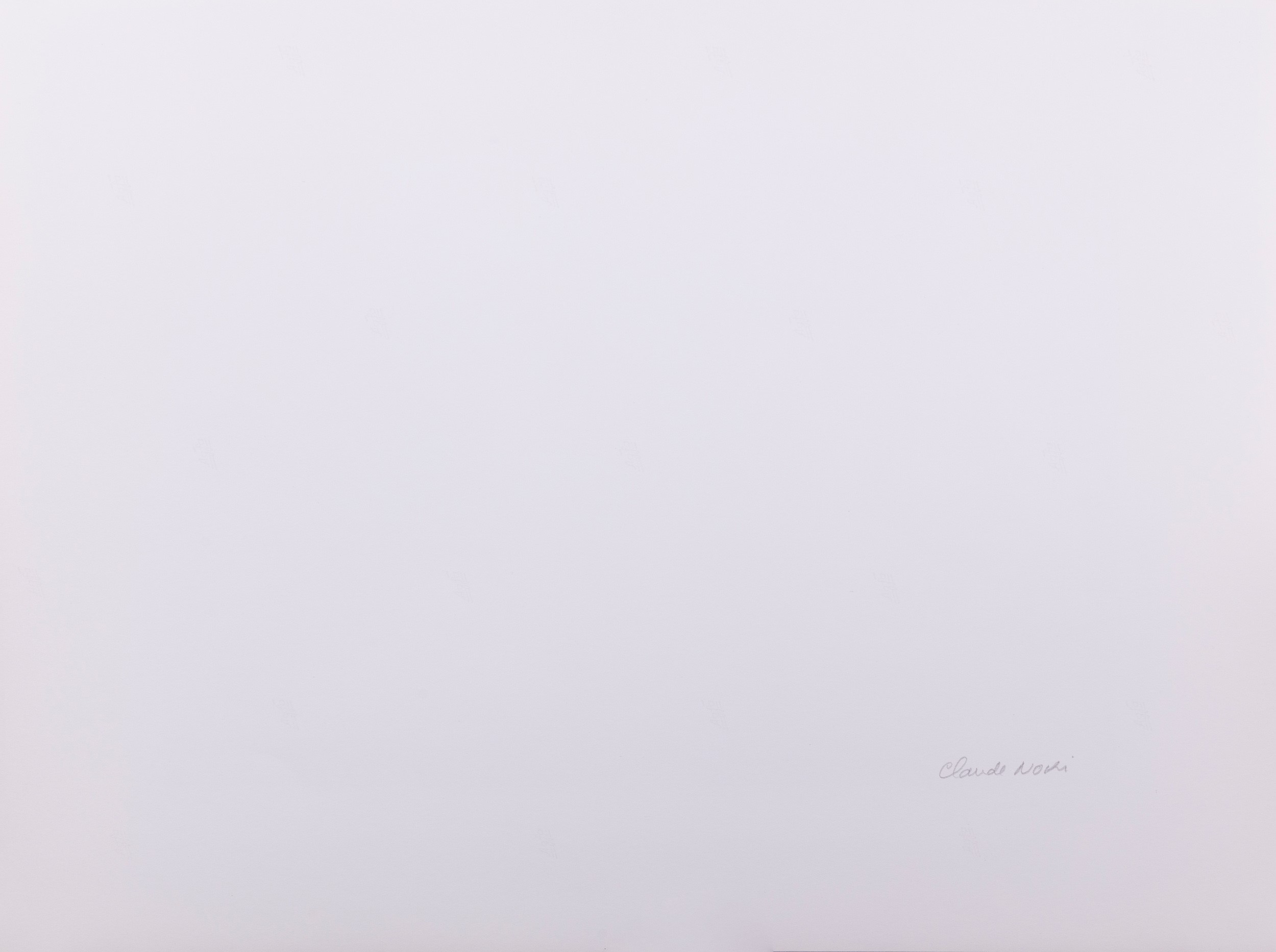 Claude Nori - Senza Titolo