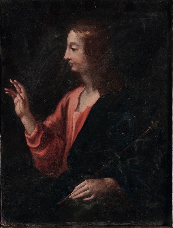 Scuola emiliana del XVII secolo Cristo benedicente