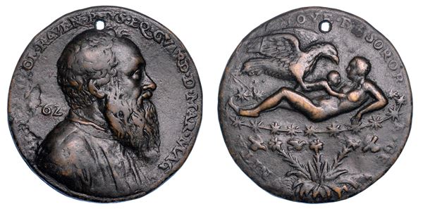 RAVENNA. TOMMASO RANGONE, 1485-1577. Medaglia in bronzo 1562.