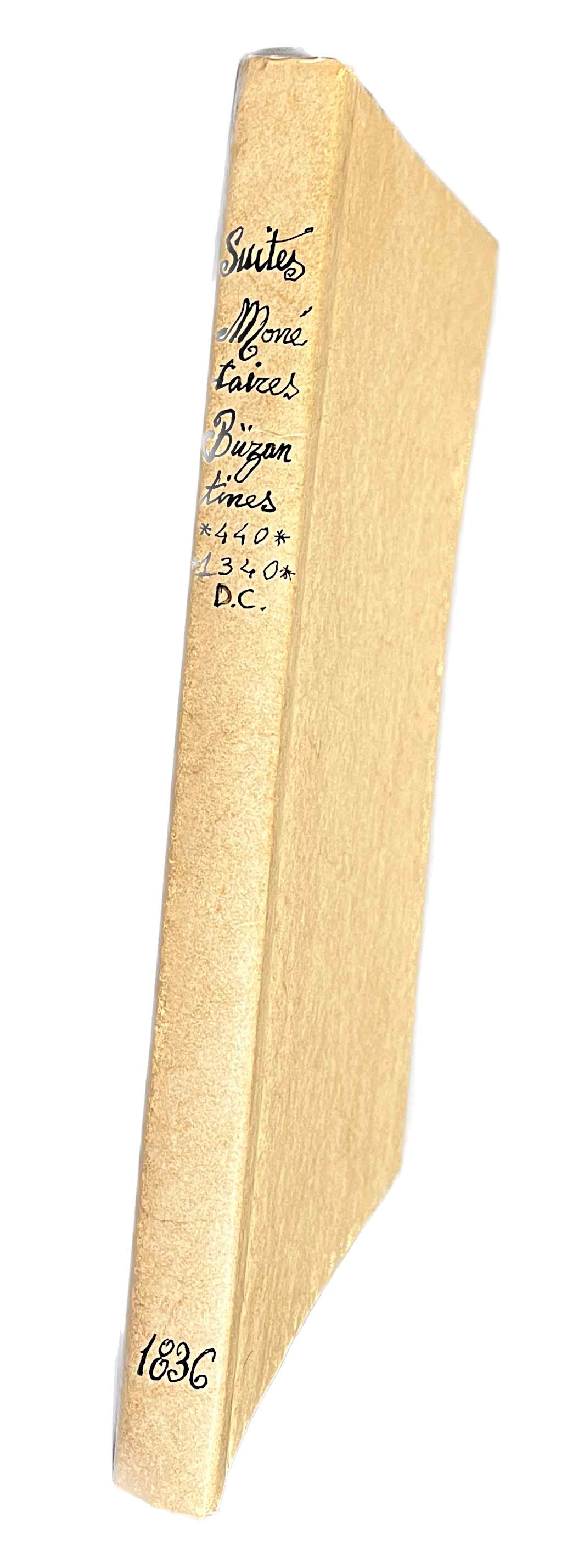 De Saulcy, Essai de classification des suites monétaires Byzantines