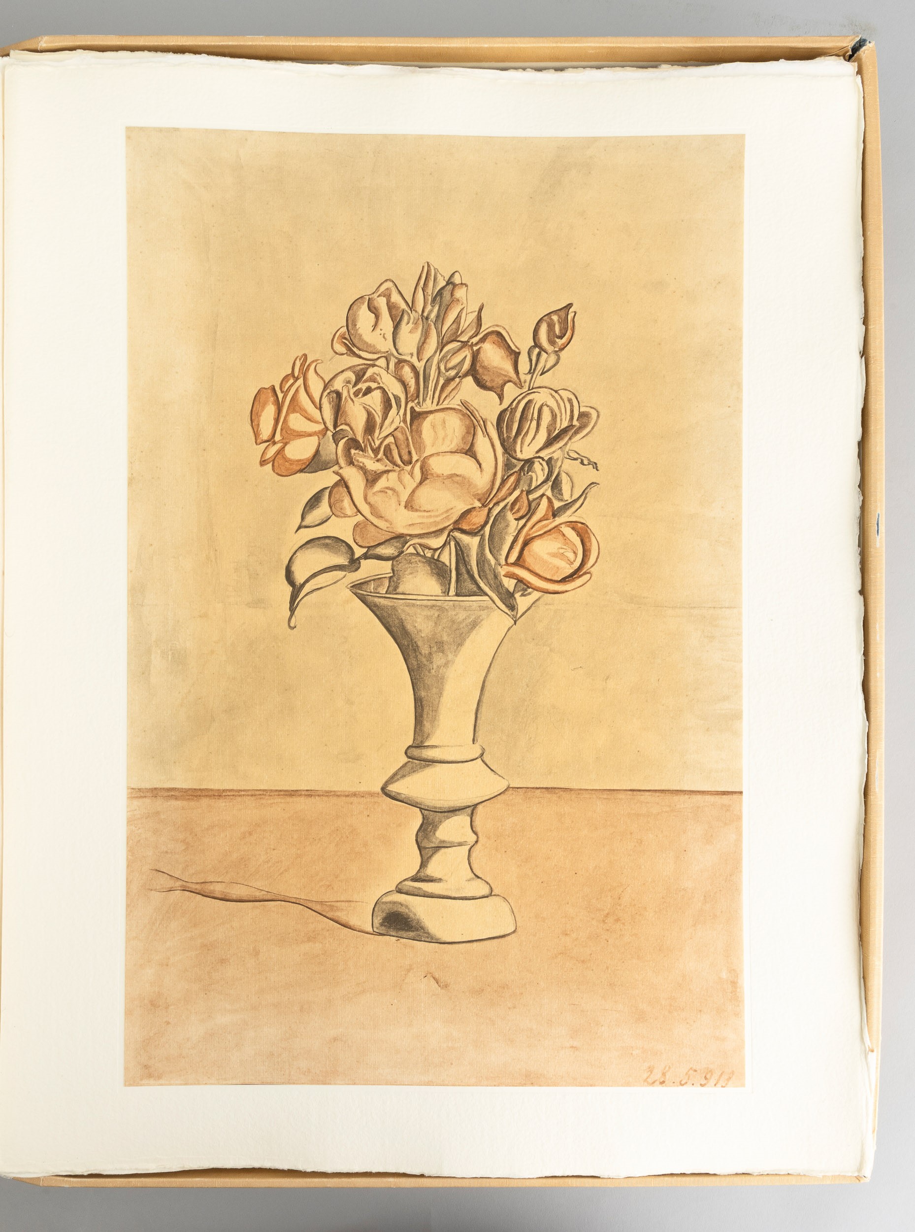 Giorgio Morandi - Volume con cinquanta riproduzioni di acquerelli