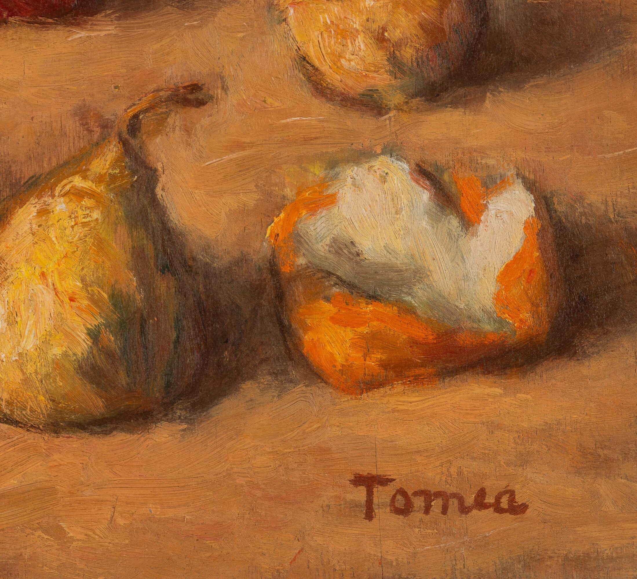 Fiorenzo Tomea - Natura morta, olio su tavola